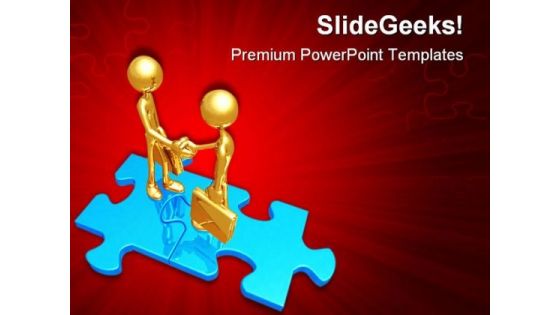 Handshake03 Business PowerPoint Themes And PowerPoint Slides 0511