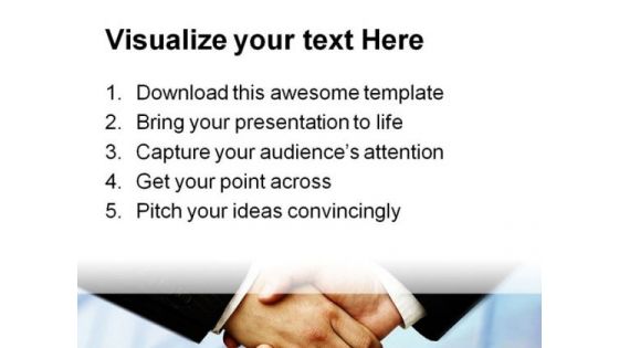 Handshake04 Business PowerPoint Templates And PowerPoint Backgrounds 0411