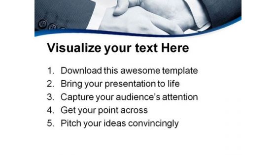 Handshake04 Business PowerPoint Themes And PowerPoint Slides 0711