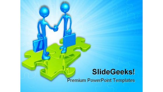 Handshake05 Business PowerPoint Templates And PowerPoint Backgrounds 0511