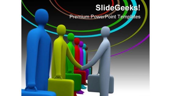 Handshake06 Business PowerPoint Templates And PowerPoint Backgrounds 0511