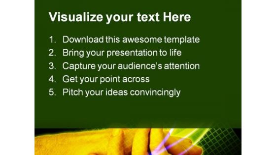 Handshake Abstract PowerPoint Themes And PowerPoint Slides 0411