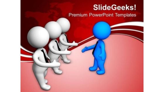 Handshake Business Partnership Concept PowerPoint Templates Ppt Backgrounds For Slides 0713
