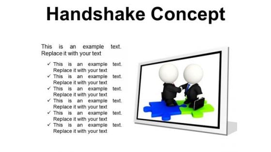 Handshake Concept Business PowerPoint Presentation Slides F