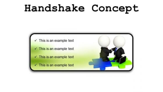 Handshake Concept Business PowerPoint Presentation Slides R