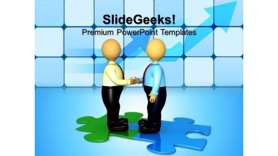 Handshake Connection Business PowerPoint Templates And PowerPoint Themes 0612