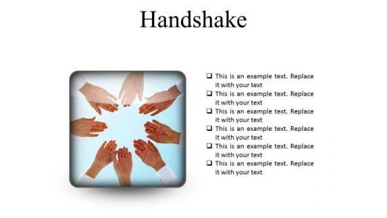 Handshake People PowerPoint Presentation Slides S