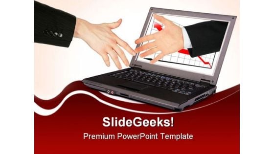 Handshake Success PowerPoint Templates And PowerPoint Backgrounds 0711
