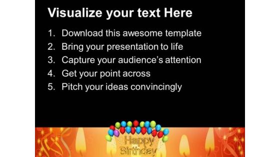 Happy Birthday Balloons Festival PowerPoint Templates And PowerPoint Themes 1012