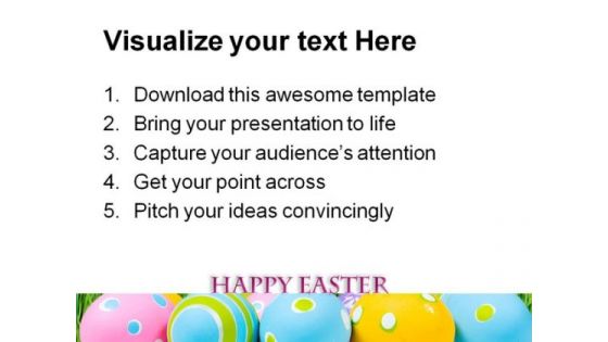 Happy Easter Festival PowerPoint Templates And PowerPoint Backgrounds 0711