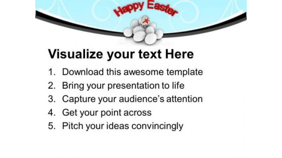 Happy Easter Wishes For Family PowerPoint Templates Ppt Backgrounds For Slides 0813