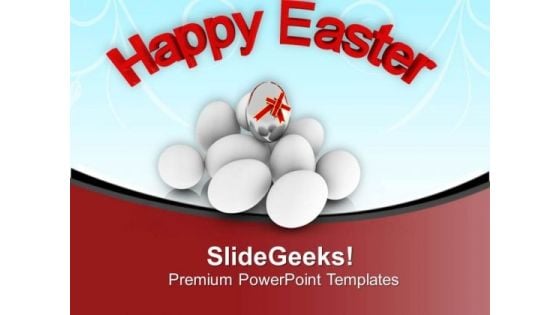 Happy Easter Wishes For Family PowerPoint Templates Ppt Backgrounds For Slides 0813