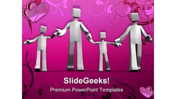 Happy Family01 People PowerPoint Templates And PowerPoint Backgrounds 0311