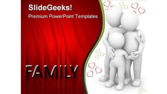 Happy Family01 People PowerPoint Templates And PowerPoint Backgrounds 0411