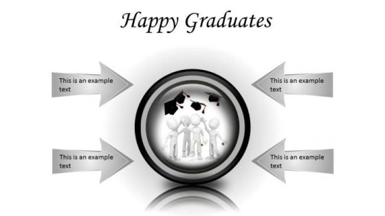 Happy Graduates Success PowerPoint Presentation Slides Cc