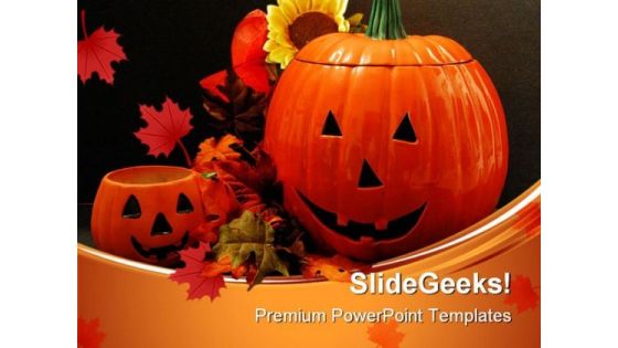 Happy Halloween01 Festival PowerPoint Templates And PowerPoint Backgrounds 0511