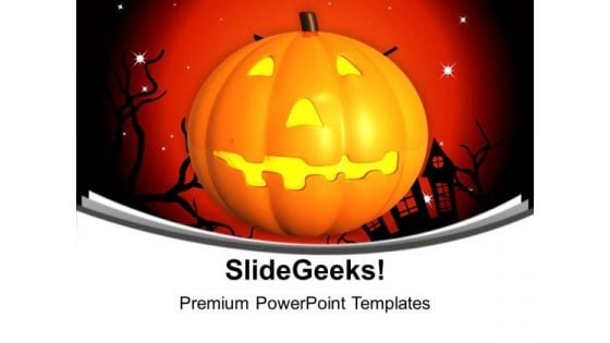 Happy Halloween Events Celebration PowerPoint Templates Ppt Backgrounds For Slides 1212