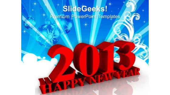 Happy New Year Event Holiday PowerPoint Templates Ppt Background For Slides 1112