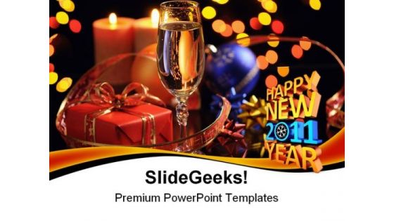 Happy New Year Festival PowerPoint Backgrounds And Templates 1210