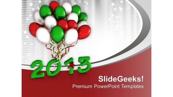 Happy New Year Theme PowerPoint Templates Ppt Backgrounds For Slides 0513 Happy New Year Theme PowerPoint Templates Ppt Backgrounds For Slides 0513