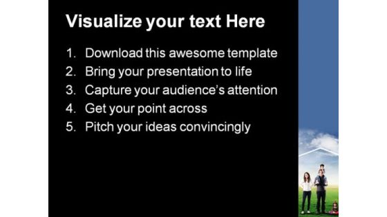 Happy People Family PowerPoint Themes And PowerPoint Slides 0811