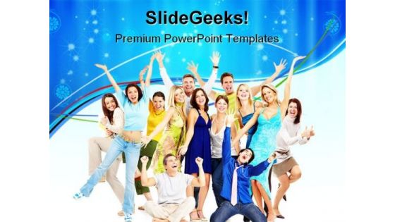 Happy People Success PowerPoint Themes And PowerPoint Slides 0711 Happy People Success PowerPoint Themes And PowerPoint Slides 0711