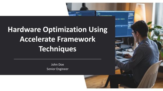 Hardware Optimization Using Accelerate Framework Techniques PPT Powerpoint AT