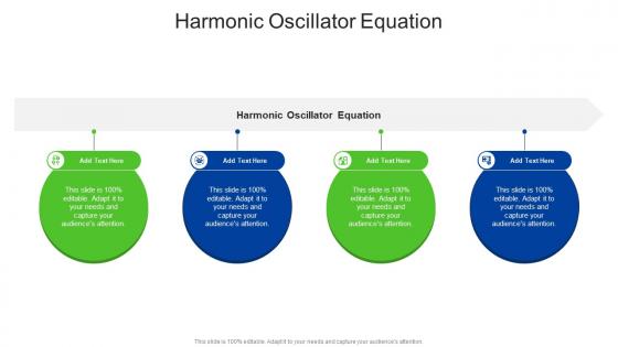 Harmonic Oscillator Equation In Powerpoint And Google Slides Cpb