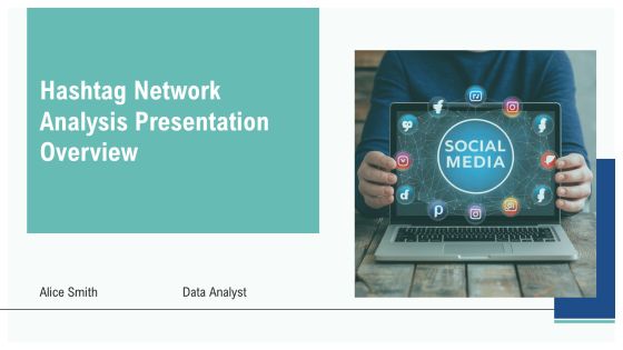 Hashtag Network Analysis Presentation Overview PPT Example AT