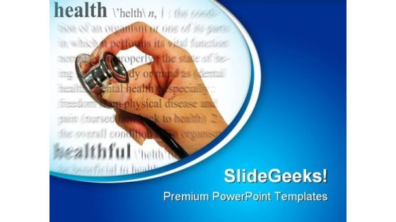 Health01 Medical PowerPoint Templates And PowerPoint Backgrounds 0711