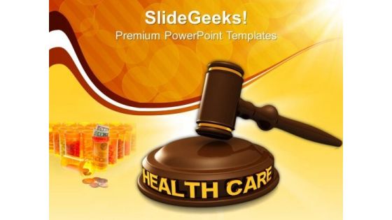 Health Care Law PowerPoint Templates And PowerPoint Themes 1012