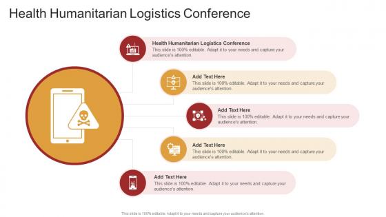 Health Humanitarian Logistics Conference In Powerpoint And Google Slides Cpb
