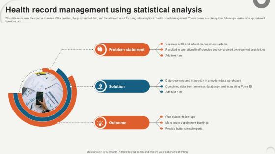 Health Record Management Using Data Analytics For Informed Decision Ppt Sample