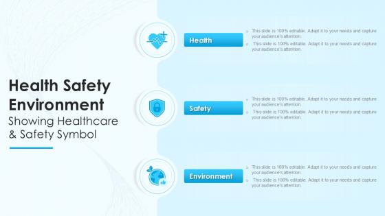 Health Safety Environment Showing Healthcare And Safety Symbol Health Safety Environment Showing Healthcare And Safety Symbol