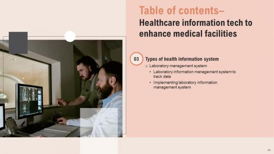 Healthcare Information Tech To Enhance Medical Facilities Ppt Powerpoint Presentation Complete Deck