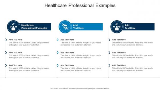Healthcare Professional Examples In Powerpoint And Google Slides Cpb
