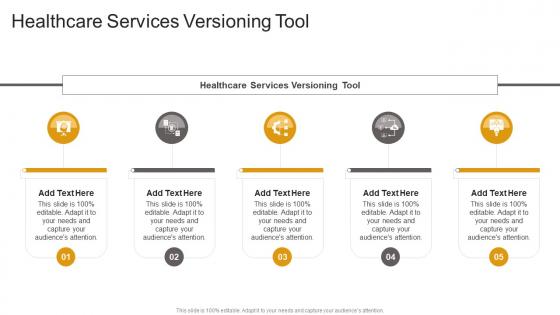 Healthcare Services Versioning Tool In Powerpoint And Google Slides Cpb