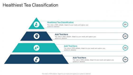 Healthiest Tea Classification In Powerpoint And Google Slides Cpb