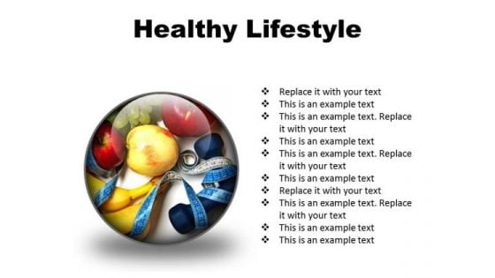 Healthy01 Lifestyle PowerPoint Presentation Slides C