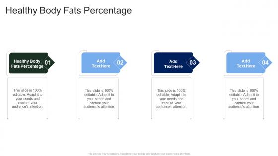 Healthy Body Fats Percentage In Powerpoint And Google Slides Cpb