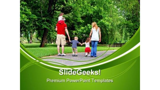 Healthy Family PowerPoint Templates And PowerPoint Backgrounds 0411