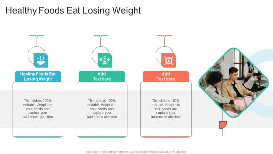 Healthy Foods Eat Losing Weight In Powerpoint And Google Slides Cpb