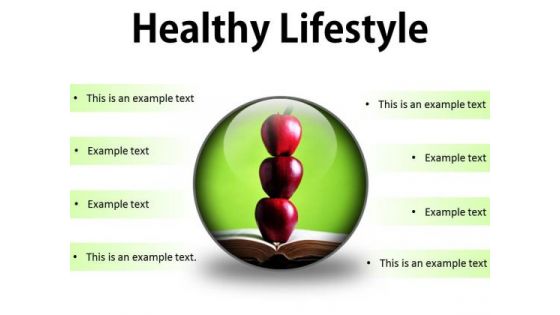 Healthy Lifestyle Food PowerPoint Presentation Slides C