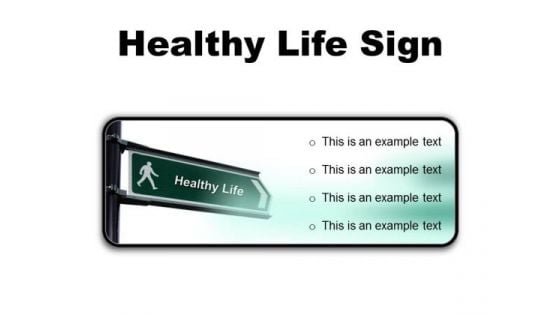 Healthy Lifestyle PowerPoint Presentation Slides R