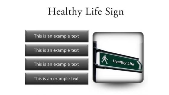 Healthy Lifestyle PowerPoint Presentation Slides S