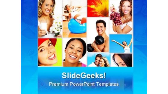 Healthy Lifestyle PowerPoint Themes And PowerPoint Slides 0711