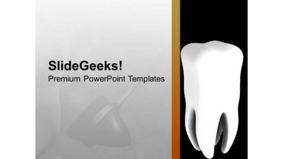 Healthy Tooth PowerPoint Templates Ppt Backgrounds For Slides 0713