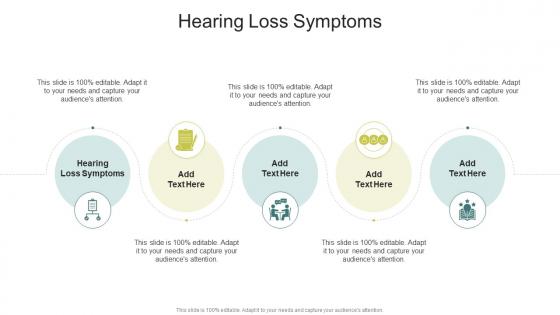 Hearing Loss Symptoms In Powerpoint And Google Slides Cpb Hearing Loss Symptoms In Powerpoint And Google Slides Cpb