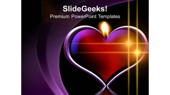 Heart Abstract Background PowerPoint Templates Ppt Backgrounds For Slides 0513