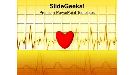 Heart Beat Medical PowerPoint Templates And PowerPoint Themes 1112